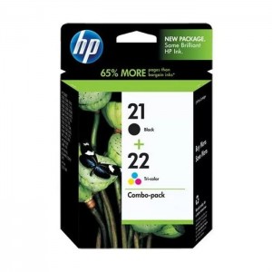 HP 21/22 Combo Pack Ink Cartridge